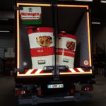 Vrachtwagen bestickering Verstegen België 3D door Blomsma Print & Sign